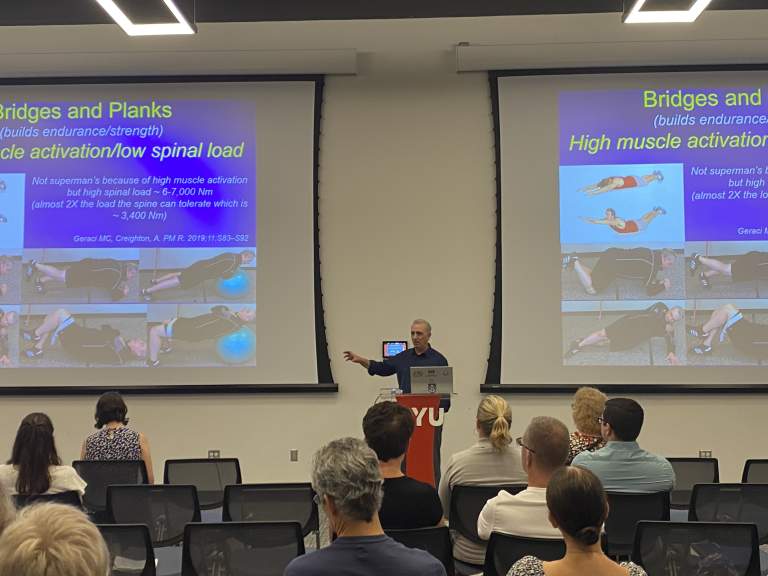 Prevention and Performance: Aging Spine and Joints Lecture at D’Youville